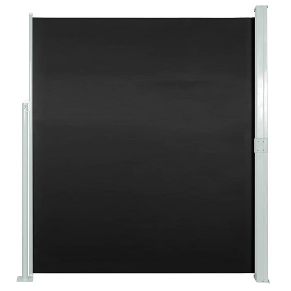 vidaXL Auvent latéral rétractable 140 x 300 cm Noir