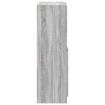 vidaXL Ensemble d'armoires de cuisine 2Pièces sonoma gris bois ingénierie
