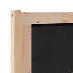 vidaXL Tête de lit Autre Marron 180 cm Bois massif en pin