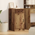 vidaXL Buffet en vieux bois 40x41x75 cm en bois d'ingénierie