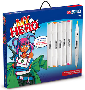 Kit Dessin Manga Go Manga My Hero Lisa