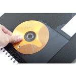 Cahier spirales rhodia exabook rechargeable a5+ 16 x 21 cm perforé - petits carreaux - 160 pages