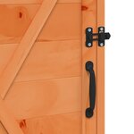 vidaXL Abri de jardin Marron 59 5 x 56 x 113 5 cm Bois d'ingénierie