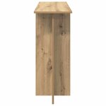 vidaXL Table console Chêne artisanal 100 x 30 x 75 cm