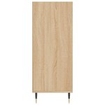 vidaXL Buffet haut chêne sonoma 57x35x90 cm bois d'ingénierie