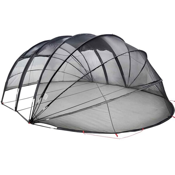 vidaXL Dôme de tente de piscine Transparent 538 x 440 x 204 cm