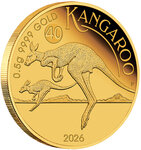 Monnaie AUSTRALIAN KANGAROO 1/2g Or 2$ Australia 2026