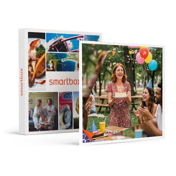 SMARTBOX - Coffret Cadeau Carte cadeau joyeux anniversaire - 20 € -  Multi-thèmes
