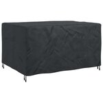 vidaXL Housse pour mobilier d'extérieur Noir 180 x 150 x 85 cm 420D