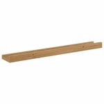 vidaXL Étagère Murale 4 Pièces Marron 60 x 9 x 3 cm Bois d'ingénierie