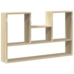 vidaXL Étagère murale chêne sonoma 99x15x60 cm bois d'ingénierie