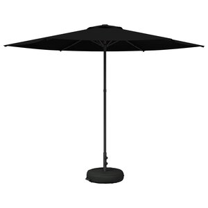 vidaXL Parasol de jardin avec base 300 x 300 cm Polyester