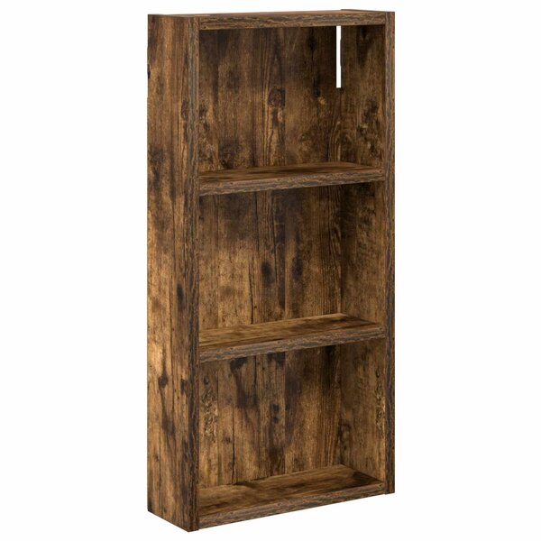 vidaXL Armoire murale de salle de bain Chêne Fumé 30 x 10 x 60 5 cm