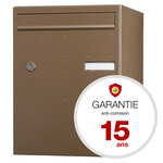 Boite à colis atout 1 porte taupe 7006 b