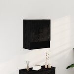 Meuble de Mur vidaXL Chêne Noir 60x31x70 cm Bois Ingénierie