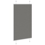 vidaXL Store plissé anthracite 70x100 cm largeur du tissu 69 4 cm