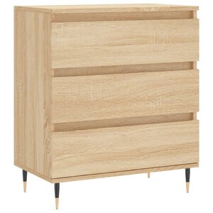 vidaXL Buffet Chêne sonoma 60x35x70 cm Bois d'ingénierie