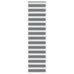 vidaXL Store zèbre gris foncé largeur du tissu 55 9 cm polyester