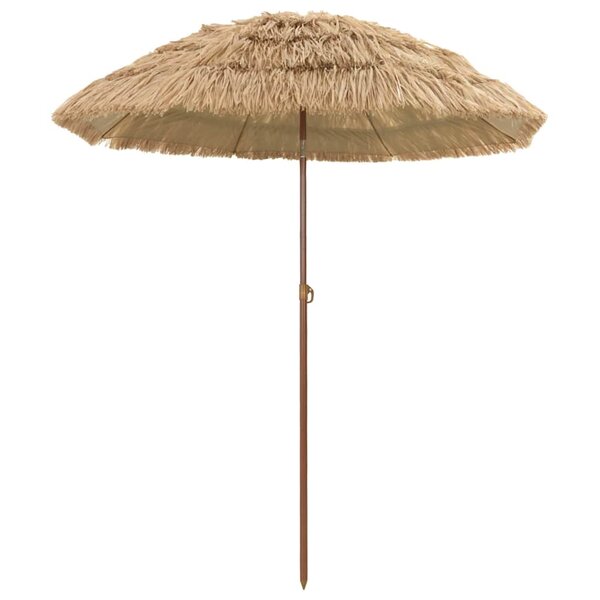 vidaXL Parasol de jardin Naturel 160 x 160 x 196 cm