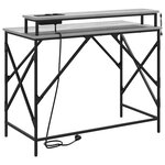 vidaXL Bureau Sonoma gris 100 x 50 x 86.5 cm Bois d'ingénierie