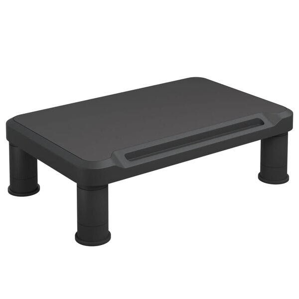 vidaXL Support de moniteur Noir 38x24x10 5 cm