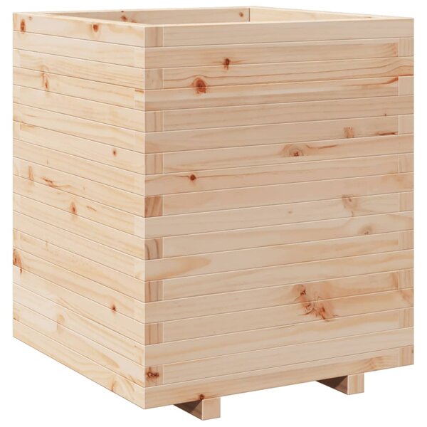 vidaXL Jardinière 60x60x72 5 cm bois de pin massif