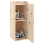 vidaXL Armoire murale 30x30x80 cm Bois de pin massif