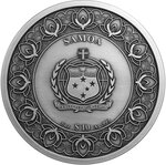 Monnaie SHANGRI-LA 5 Oz Argent 10$ Samoa 2026 (PRÉCOMMANDE)