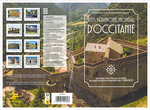 Collector 8 timbres - 80 ans de l'UNESCO - 10 sites du patrimoine mondial en Occitanie - Lettre Verte