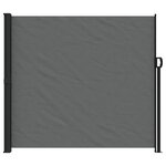 vidaXL Auvent latéral rétractable anthracite 180x600 cm