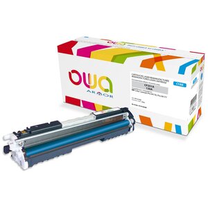 Toner d'encre remanufacturé, compatible pour HP 130A CF351A - Cyan