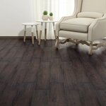 vidaXL Dalles de plancher PVC autoadhésif 5 21 m² 2 mm marron foncé