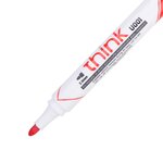 Marqueur effaçable think à sec pointe ogive 2.0mm rouge peu odorant effaçage facile deli