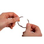 Paquet De 50 Flashcards Sous Film + Anneau - Bristol Dots Perforé - Format A6 - Rose - X 19 - Exacompta