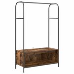 vidaXL Porte-vêtements Marron 100 x 44 x 160 cm Bois d'ingénierie
