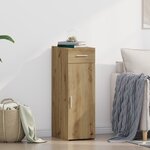 Buffet vidaXL Artisan Chêne 30x42 5x93 cm Bois d'ingénierie