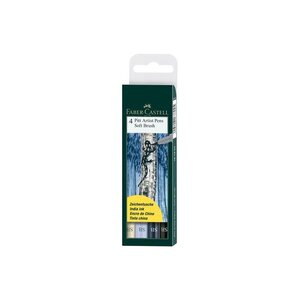 Feutre Pitt Artist Pen Soft Brush 4x FABER-CASTELL