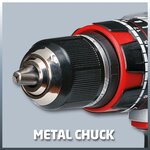 Einhell perceuse à percussion "te-cd 18 li-i brushless-solo" 18 v