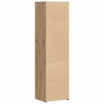 vidaXL Haut Armoire 2 Pièces Chêne artisanal 50 x 42 5 x 185 cm
