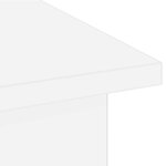 vidaXL Support de télévision Blanc 96 x 35 x 33 5 cm