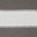 vidaXL Voile d'ombre 2 x 4 5 m HDPE Rectangulaire Gris clair et blanc