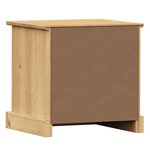 vidaXL Table de chevet VIGO 42x35x42 cm bois de pin massif