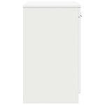 vidaXL Armoire de salle de bain Blanc brillant 54 x 41 x 70 cm
