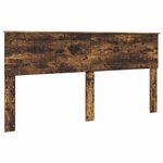 vidaXL Tête de lit Chêne fumé 180 cm Bois d'ingénierie