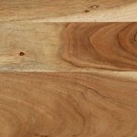 vidaXL Table de chevet 60x32x80 cm bois d'acacia solide