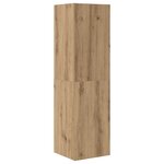 vidaXL Ensemble meuble TV 4 Pièces Chêne artisanal Bois d'ingénierie