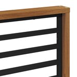 vidaXL Ensemble de canapés d'extérieur 7 pc Gris Naturel et Clair