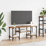 vidaXL Meuble TV Bois Ancien 102 x 35 x 45 5 cm