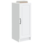 vidaXL Buffet Blanc 33 x 34 5 x 87 cm Bois d'ingénierie