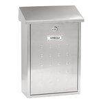 Boîte aux Lettres en Acier Inoxydable  Premium E5607  Anti-pluie  Inox